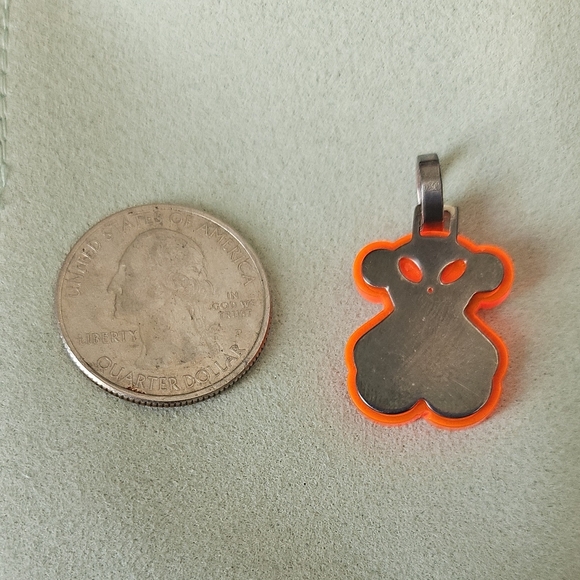 Tous Neon Orange pendant - Picture 1 of 3